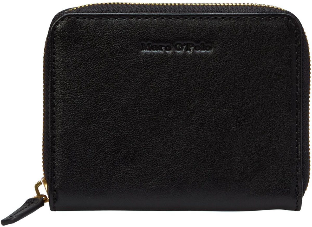 Marc O'Polo portemonnee Ellis Zip Wallet Black zwart