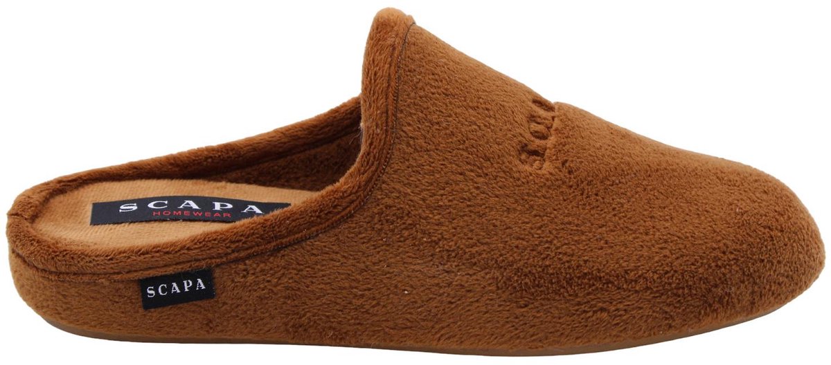 Scapa - Pantoffels - Bruin - Vrouwen - Maat 37 -