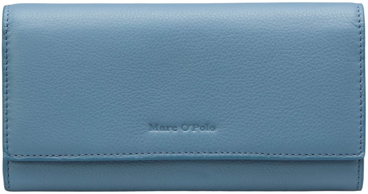 Marc O'Polo portemonnee Jessie Combi Wallet Stormy Sea Lichtblauw