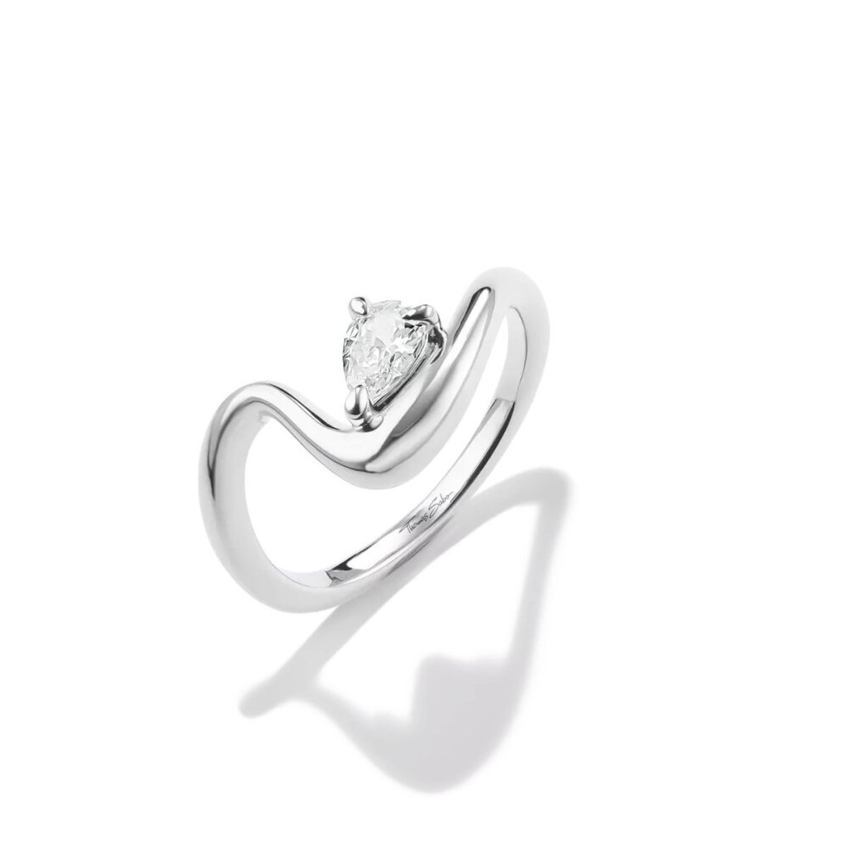 Thomas Sabo - TR2543-051-14-50 - Ring - Dames - Fluid Elegance - Maat 50
