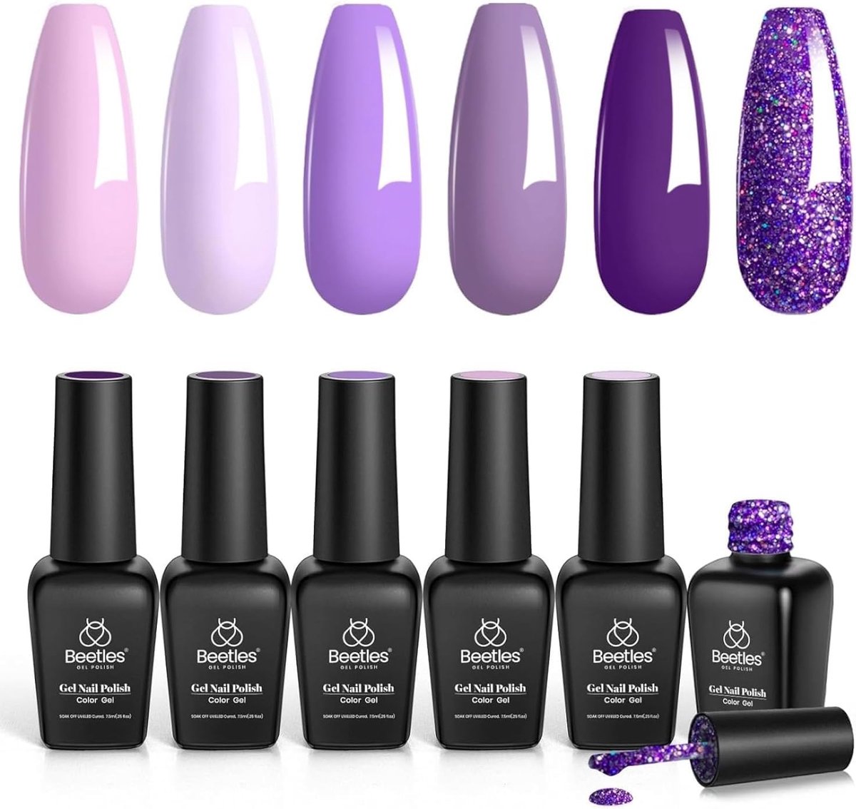 Gel nagels starterspakket - Wijnstok - 7,5 ml - UV Gel Nagellak - Voor Manicure en DIY