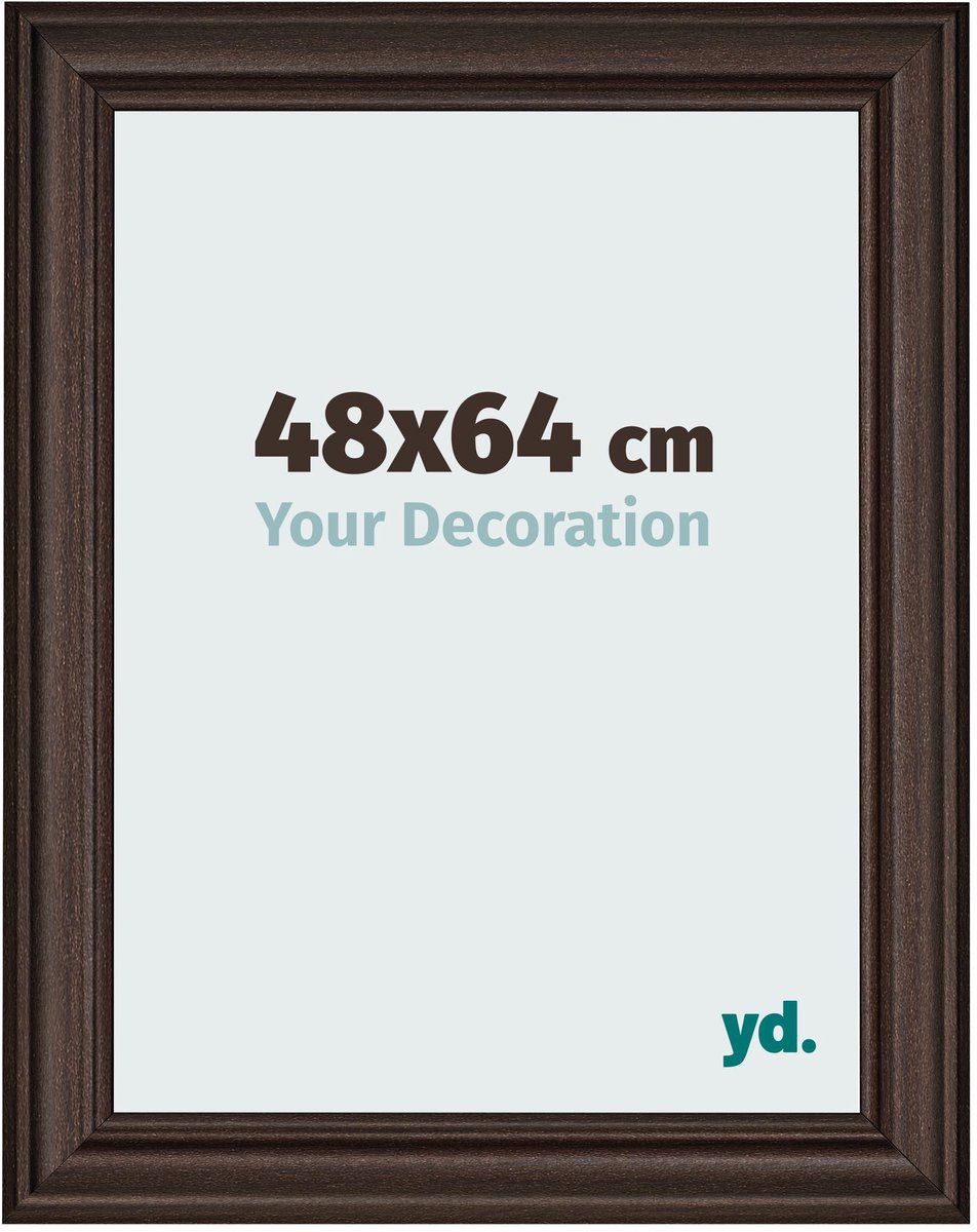 yd. Your Decoration - Fotolijst 48x64 cm - MDF - Eiken Donker - Lazio