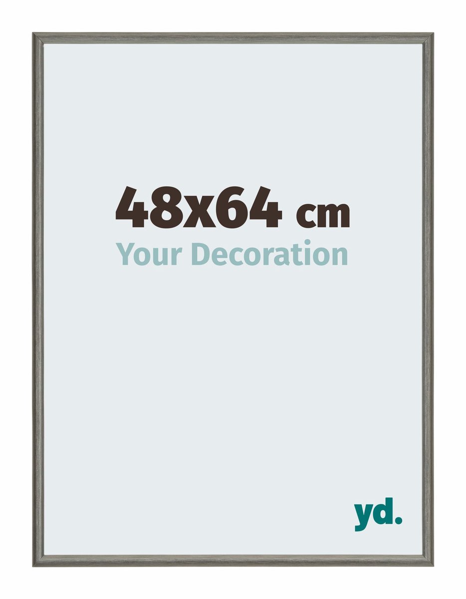 yd. Your Decoration - Fotolijst 48x64 cm - Aluminium - Mercury Structuur - New York