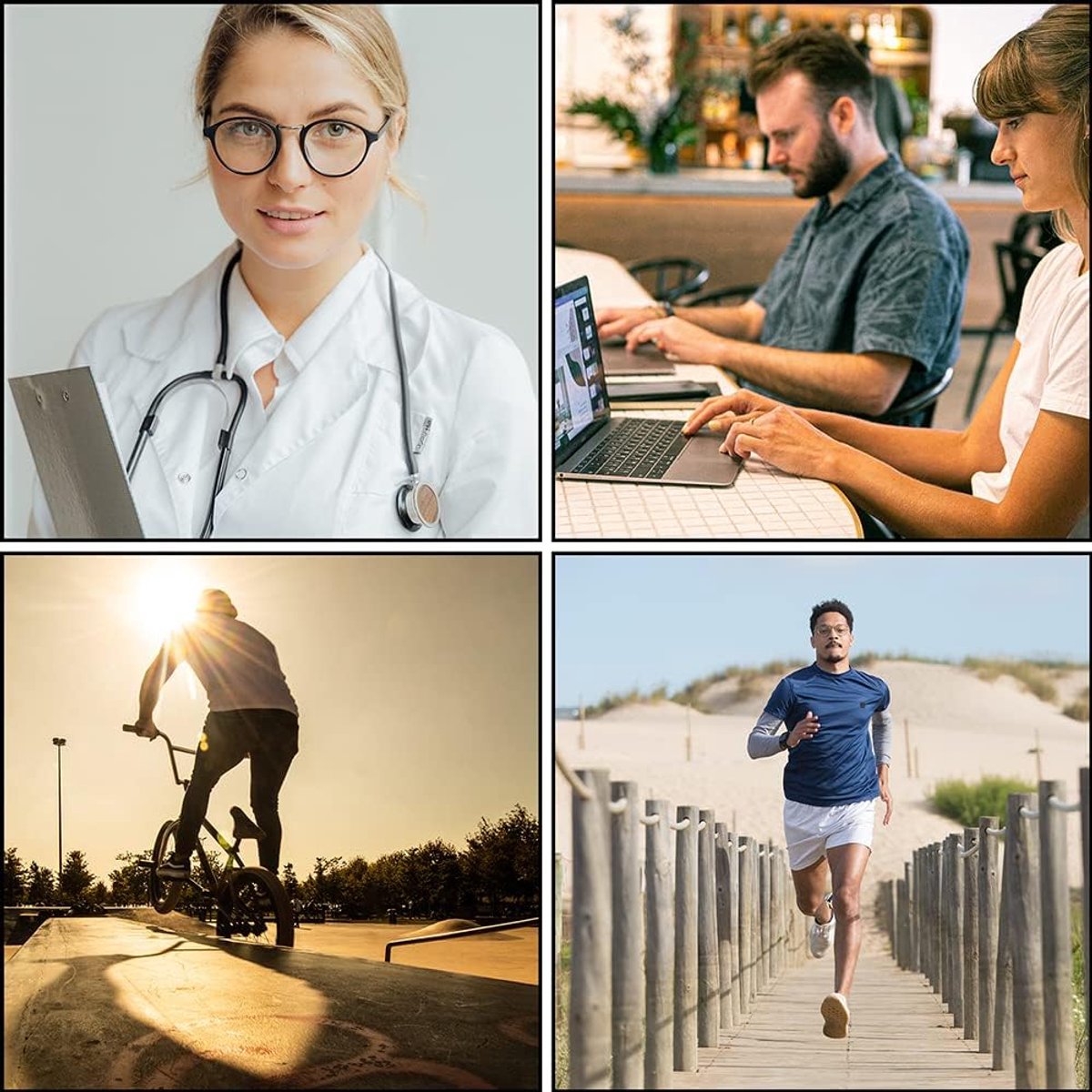 7 paar compressiesokken voor dames en heren, 15-20 mmHg zijn de beste sportieve en medische sokken voor sport, fietsen