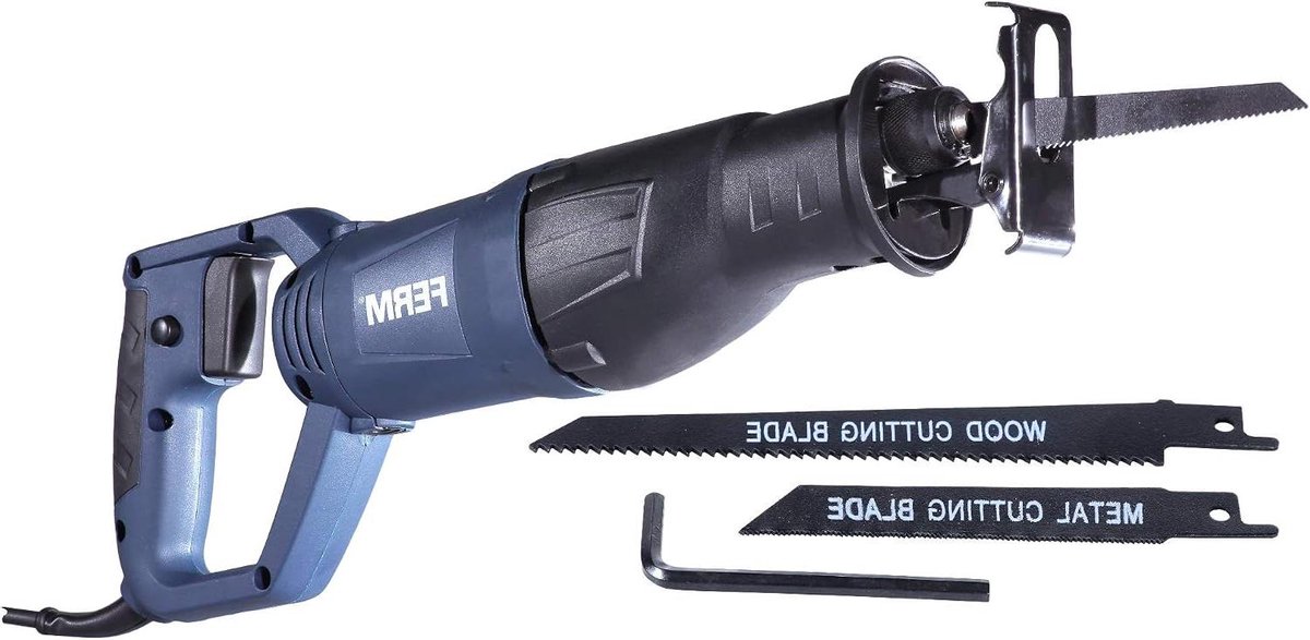 Reciprocating Saw - All-round Saw - Coarse Sawing - Variable Speed - 710 Watt - Blue