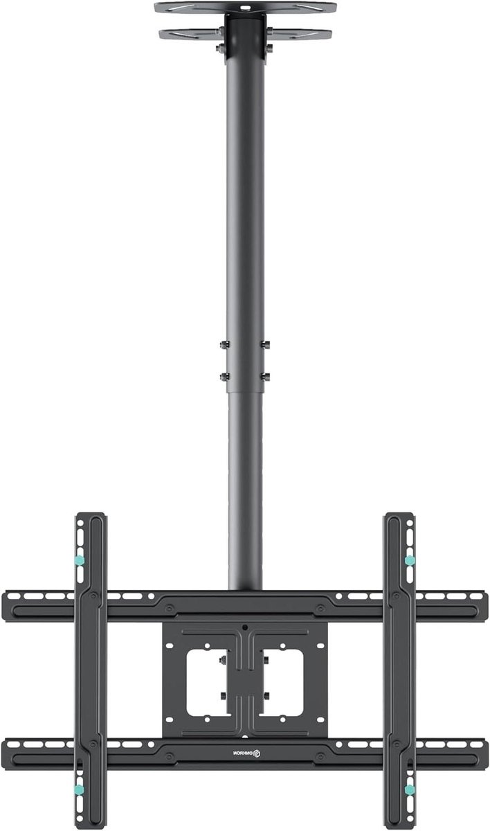 TV Beugel - Plafondhouder - Ruimte Besparen - Verstelbare Arm - 32-80 inch - Zwart