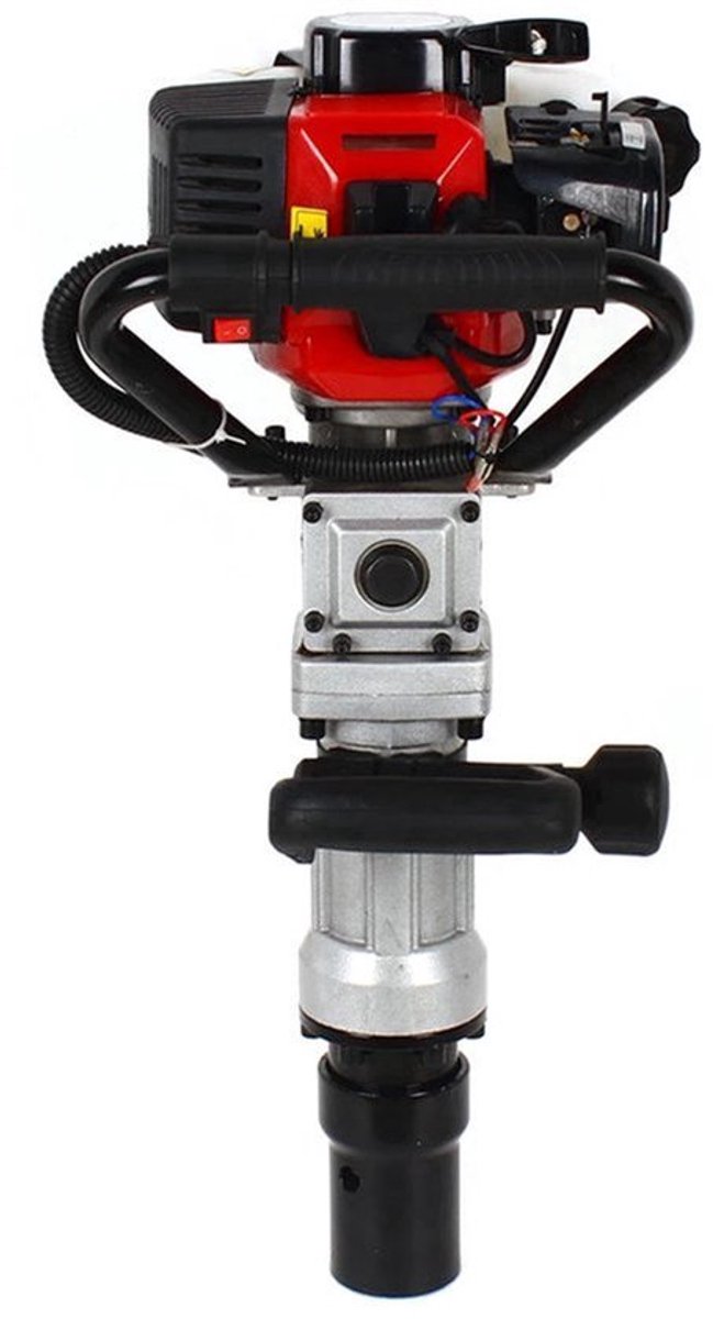 Benzine Heistop – Heihamer – Paalrammer – Grondboor – Heiapparaat – 900W Motor – 0,9 Liter Brandstoftank