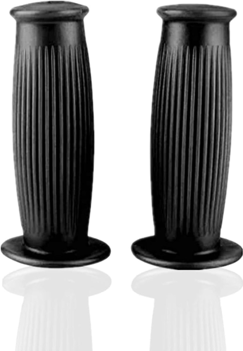 Dailygoods- Handvatten Universeel 25 mm - Vintage Handgrepen - TPU - 1 Paar - Geschikt voor Motorfietsen - Eenvoudig te Installeren - Motorhandvatten