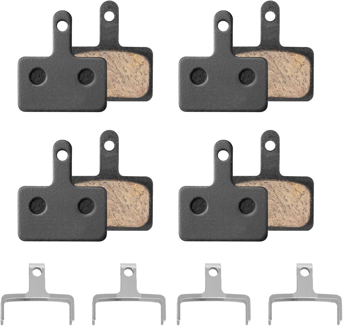 4 paar, voor fiets, schijfremblokken, hars, halfmetaal, vervanging voor Tektro A10.11 B01S.03S E10.11 P20.11 Aquila Auriga Orion Draco Gemini set