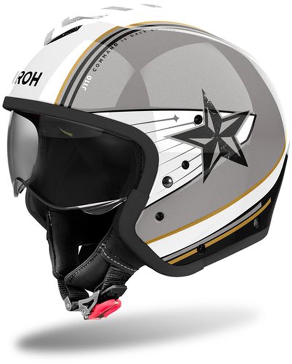 Airoh J 110 Command Goud Glitter Jethelm - Helm