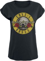 Guns N' Roses Distressed Bullet Dames T-shirt - zwart - L