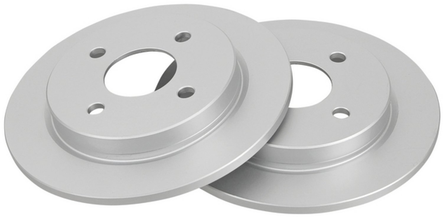 A.B.S. 16375 Remschijven achter, set van 2 - Ford Fiesta Mk5/Mk6, Focus Mk1 - 253 mm - massief
