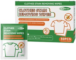 Vlekkenverwijderaar doekjes - Vochtige reinigingsdoekjes - Voor donsjacks en kleding - Zonder alcohol - Direct resultaat - 60 stuks - Individueel verpakt - voor onderweg en reizen - Donsjassen reinigen - De was