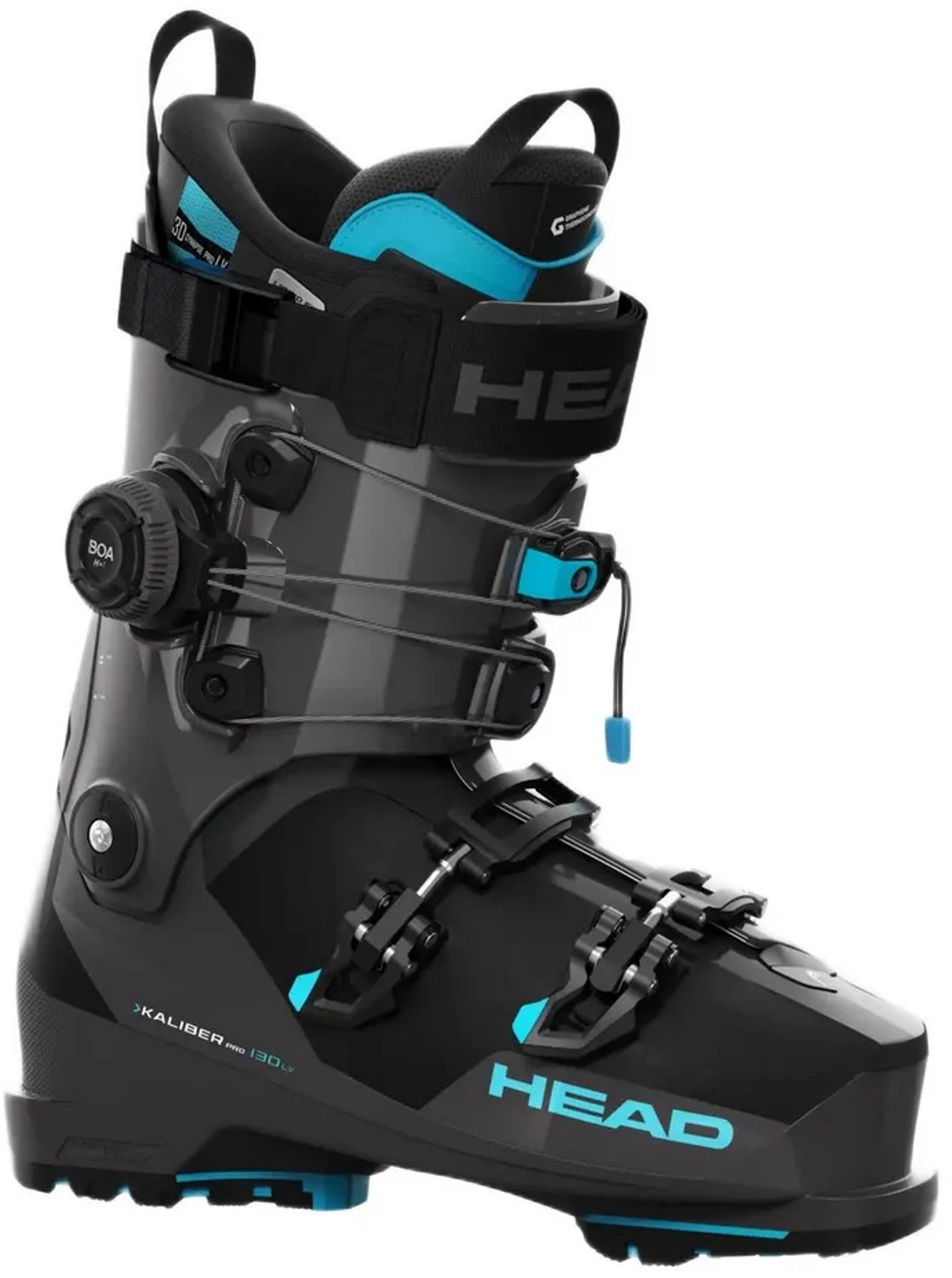 Head Kaliber Pro 130 Lv Gw Boa Alpine Skischoenen 27.5 Antraciet
