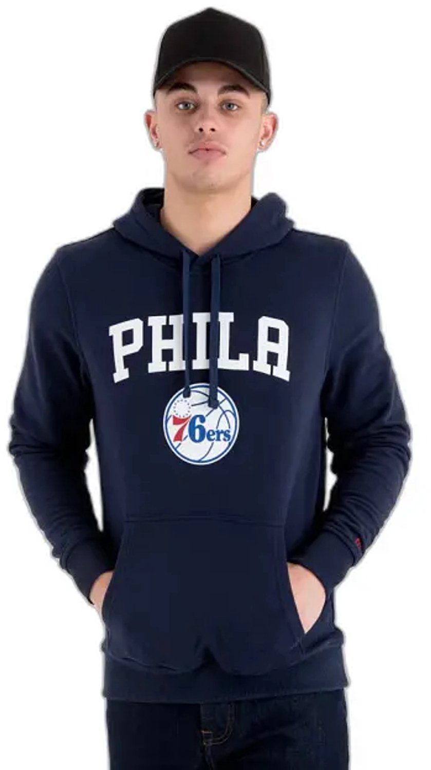Hoodie Philadelphia 76ers NBA Obsidiaanblauw