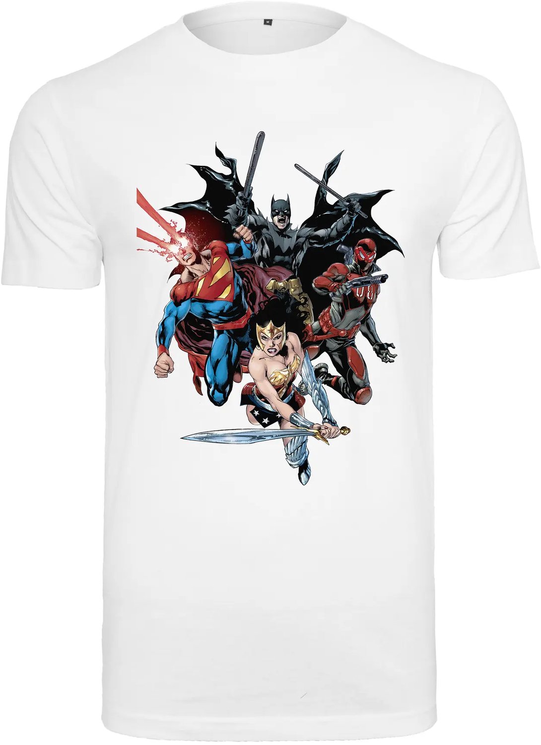 Stedelijk Klassiek t-shirt van de juticecompetitiebemanning Wit