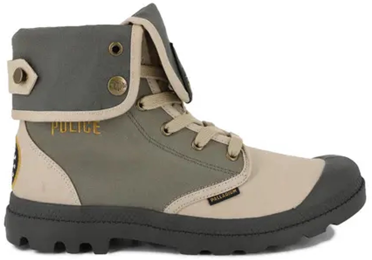Damestrainers Palladium Baggy Hawkins Police Groen