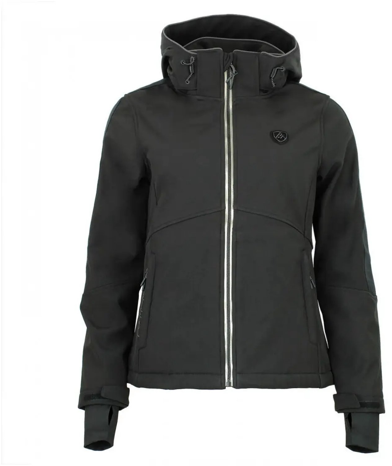 Damesjas Peak Mountain Softshell Arganff Zwart
