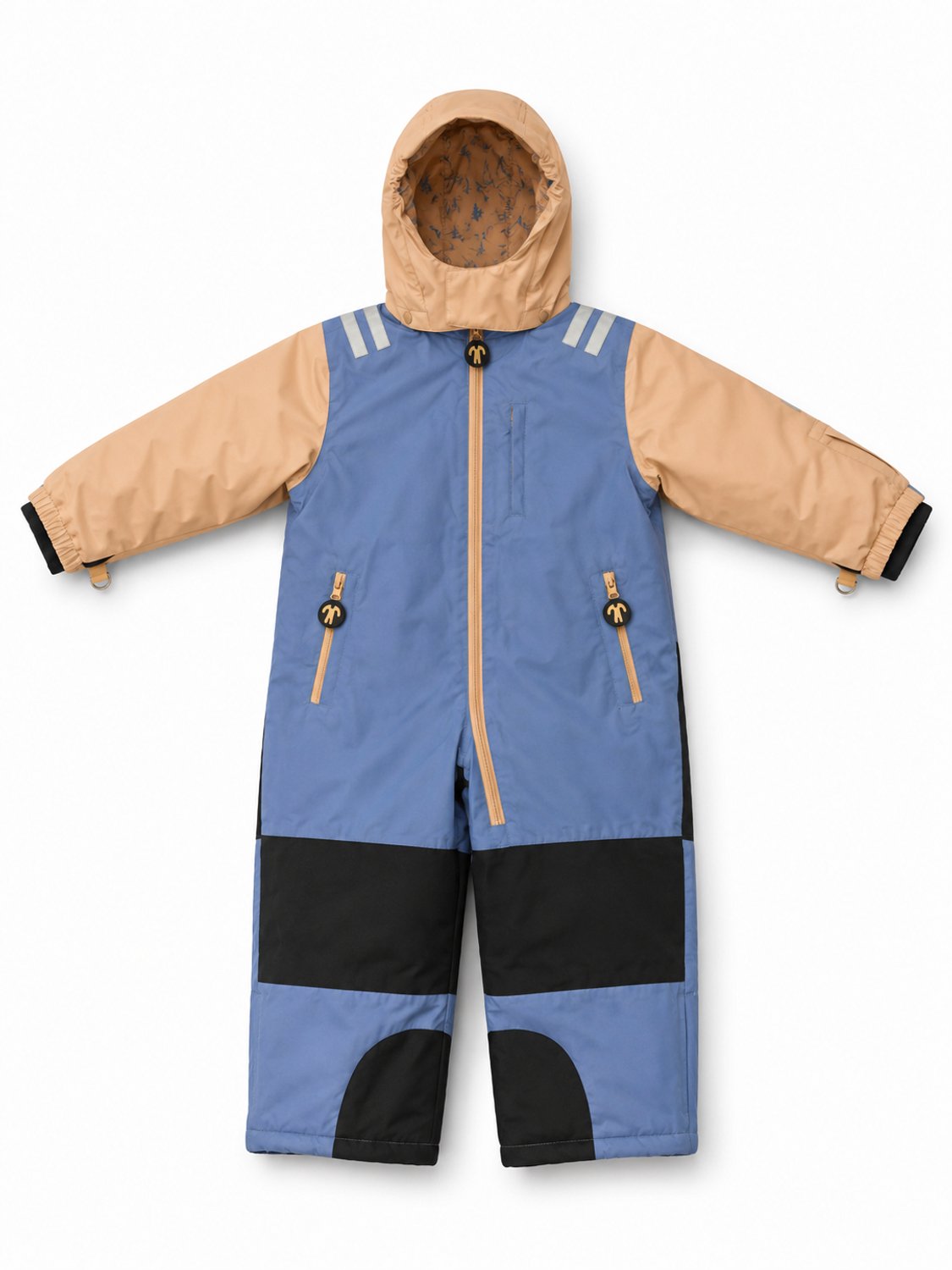 Ducksday Skipak snowsuit Kinderen snowboard warm waterdicht winddicht – Twin Blauw