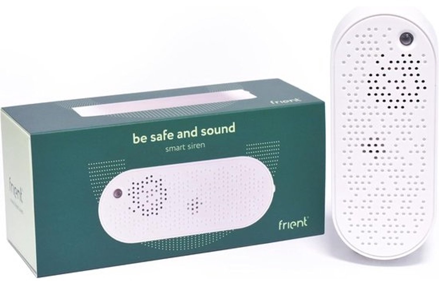 Slimme binnen-sirene 90dB - Zigbee-alarm met batterijback-up en range extender