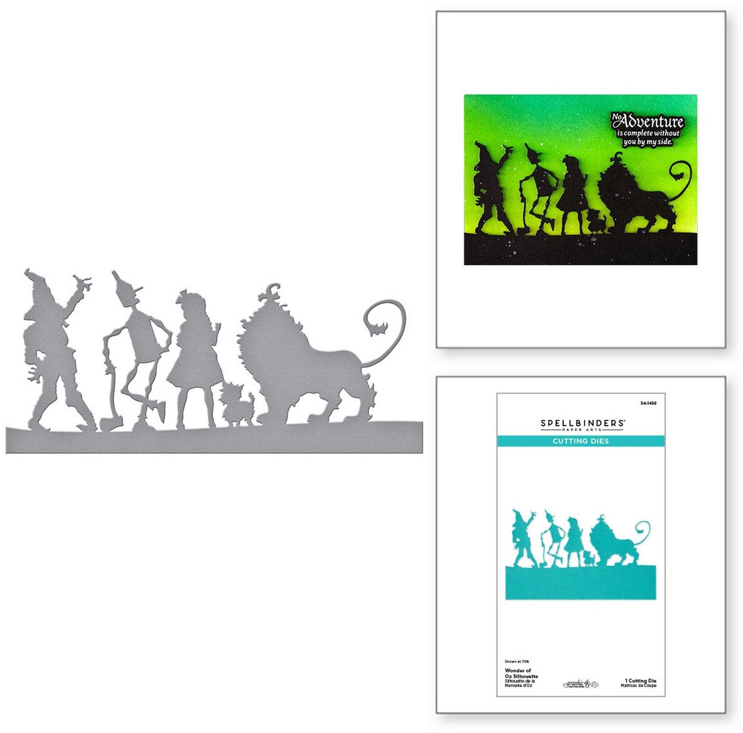 Spellbinders Snijmal - Wonder of Oz Silhouette - 15,2 x 6,6 cm