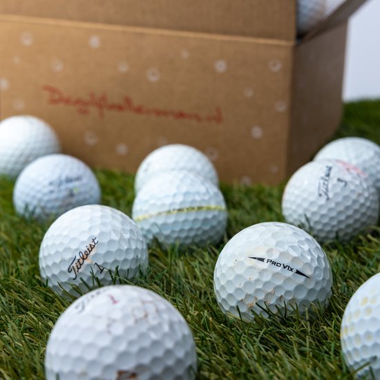 Titleist Pro V1x - Lakeballs AA - 25 gebruikte golfballen - wit van Titleist — afbeelding 2