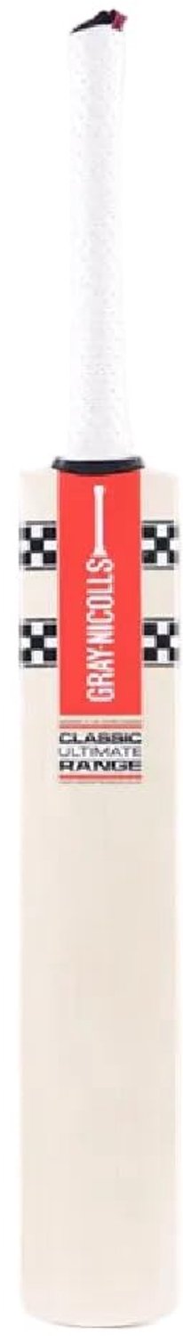 Gray-Nicolls Classic Ultimate Bat - Sz 6 Handle - White.