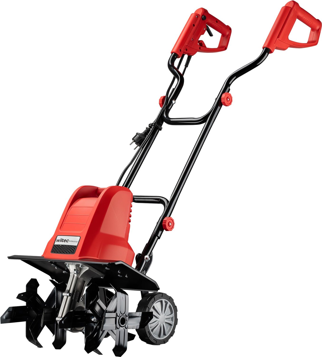 Tuinfrees Elektrisch - 1500 W Motor - 220 mm Werkdiepte - 24 Messen - Rood Zwart - Grondbewerking Cultivator