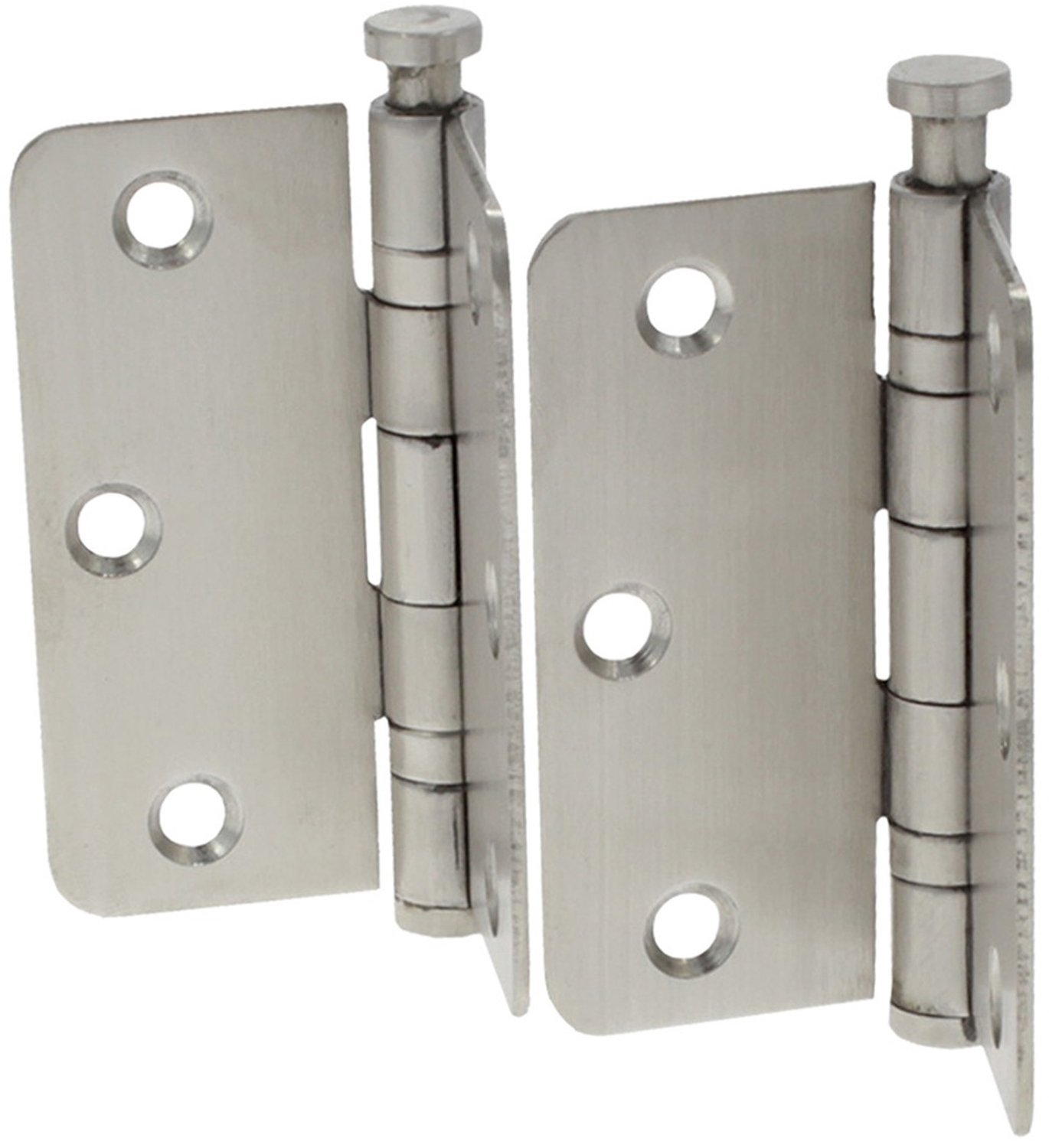 Starx Kogelscharnier Met Pen Ronde Hoek 76X76 Rvs