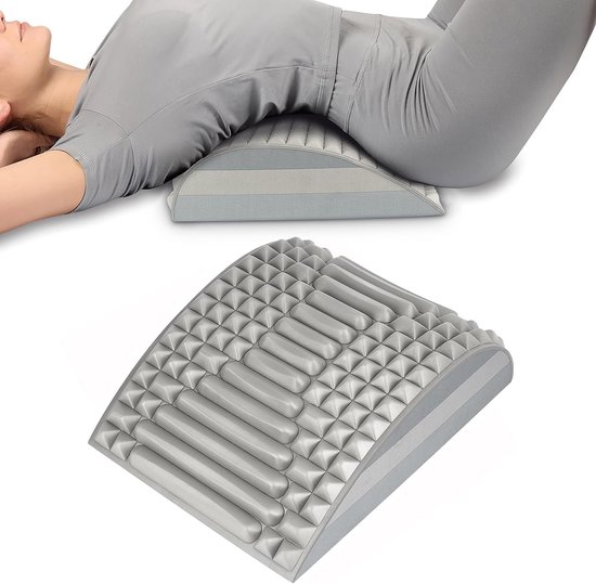 Meerpunts Rug- En Nekstretcher Met Massageknopen – Duurzaam EVA En Geurloos – Effectieve Lenden-, Schouder- En Voetverlichting – Ideaal Voor Thuis En Op Kantoor — afbeelding 2
