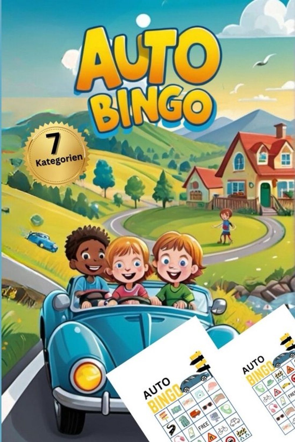 Educatief Activiteitenboek voor Kinderen Vanaf 5 Jaar met Auto's, Puzzels en Quiz