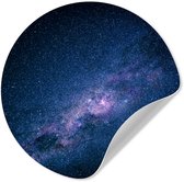 Papier peint Circle - Voie lactée - Etoiles - Espace - 50x50 cm - Wall Circle