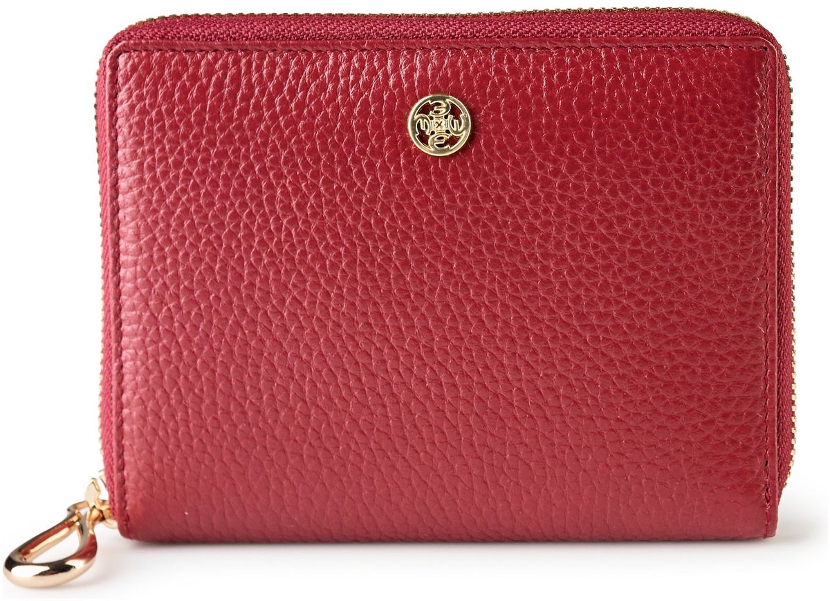Esquire portemonnee Alexandria Wallet Red donkerrood