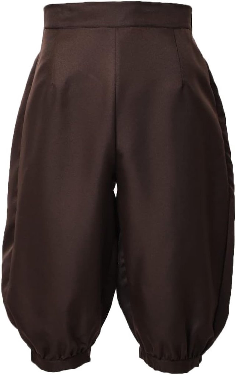 Retro Koloniale Chic Kostuum Shorts voor Mannen - Steampunk en Victoriaanse Stijl Dikke Broeken