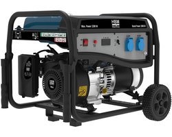 HBM aggregaat, generator 196 cc met benzinemotor 230V 2200W