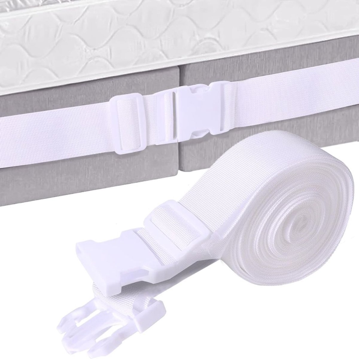 Matraswig - Bedbinder - Liefdesbrug - Wit