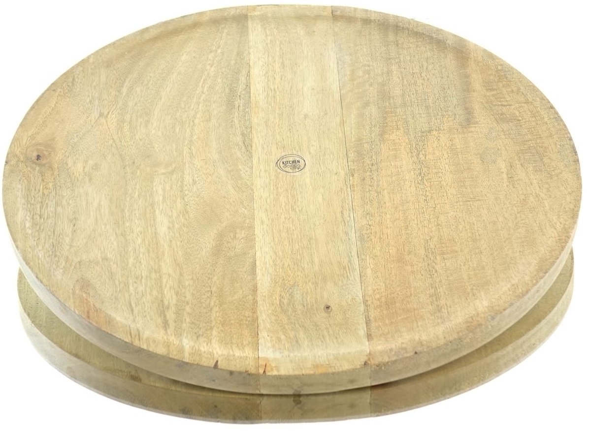 Kaemingk MangoWood Bord Ø45x2cm - Naturel, Bruin