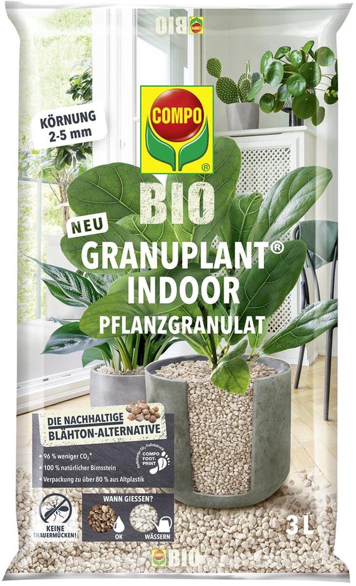 COMPO Granuplant Indoor Plantgranulaat 3 Liter