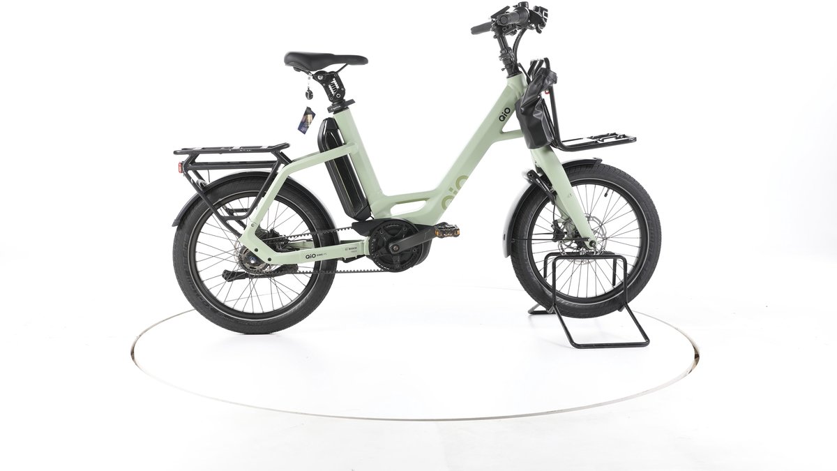 QIO Eins P-5 Compacte E-Bike Bosch Accu 545Wh 20" 2023 groen Pro Refurbished