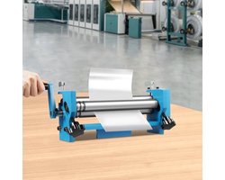 Handmatige Pijpbuigmachine Blauw - Buigbreedte 30 cm - Hydraulisch Vermogen - 45# Staal - Voor Metaal En Koperen Platen - Buisbuiger