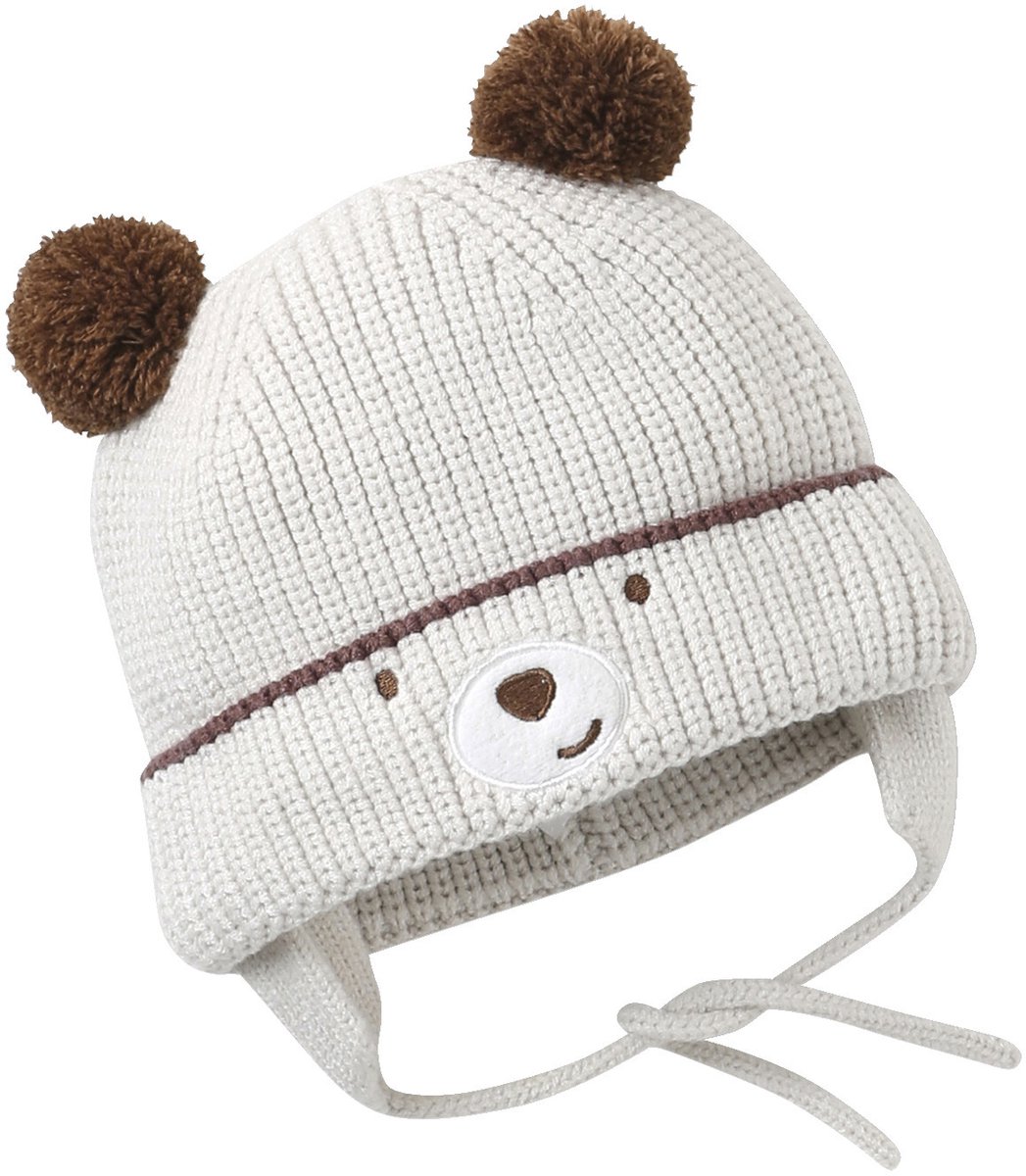 Vertbaudet Babyset muts « Ourson », snood en wanten baby