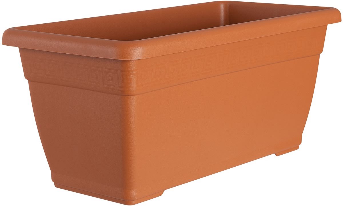 Geli Plantenbak PLATO Terracotta 60 x 30 cm - Kunststof