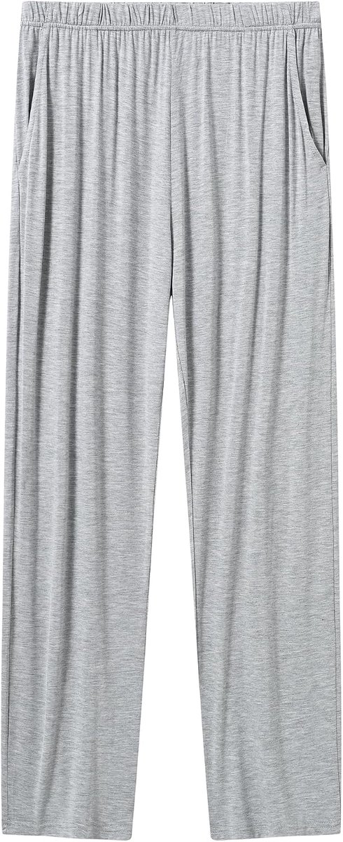 soft knit pyjamabroek lange modal pyjamabroek slaapbroek wijd loungewear