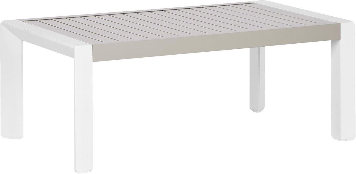Buitentafel salontafel tuin 120 x 70 cm taupe Castella