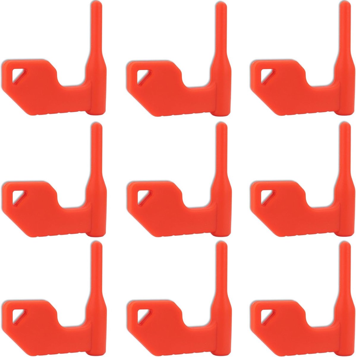 9 Pack Kamer Veiligheid Vlag Voor Geweer Pistolen Shotgun Pistool, Multifunctionele Kamer Veiligheid Vlaggen Universele Compatibiliteit Pistool Accessoires