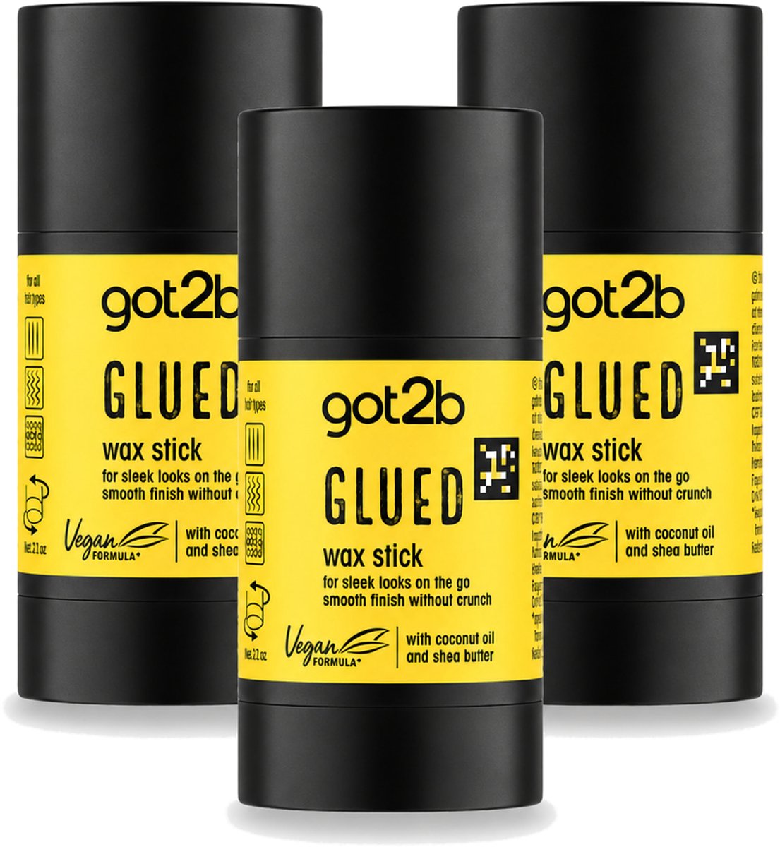 3 x Got2B - Wax Stick - Glued - 50 g - Voordeelverpakking - 3 stuks