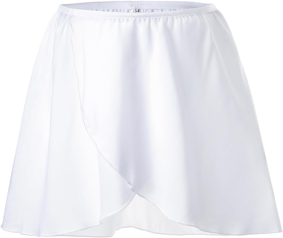 dansrok, chiffon, balletrok, meisjes, met elastische tailleband, voor kinderen en dames
