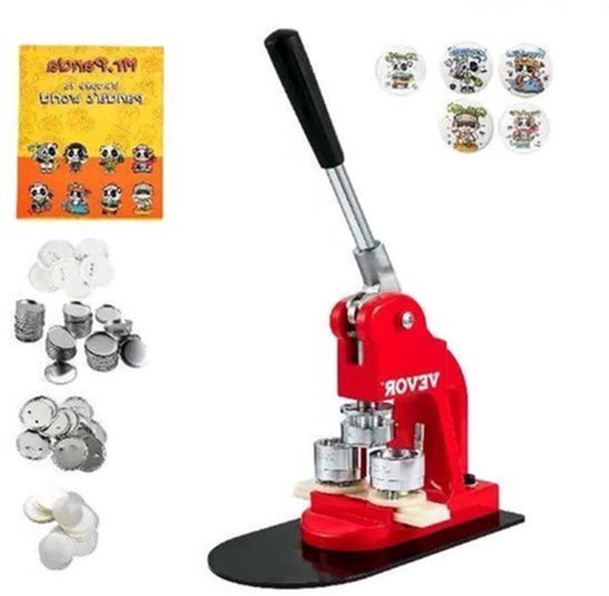 Button Maker - Button Maker Machine - Buttons - Badge Maker - Button Machine - Pin Maker - 75MM - 500st Button Parts