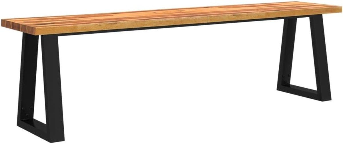 Zitbank eetkamerbank bank eetbank keukenbank hal bank eetkamermeubels boomrand 160 cm massief acacia