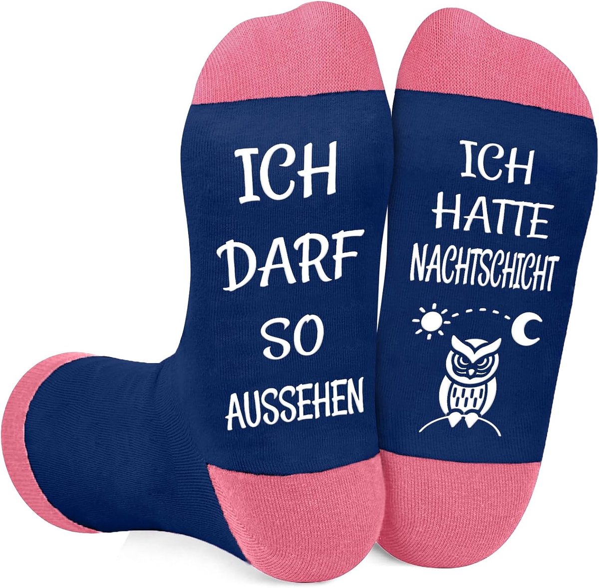 Sokken voor dames, katoen, grappige cadeaus voor vrouwen, sokken met spreuk, verjaardag, Kerstmis, cadeaus voor mama, verpleegster, collega, beste vriendin